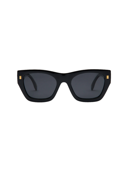 Ivy Sunnies in Black/Smoke