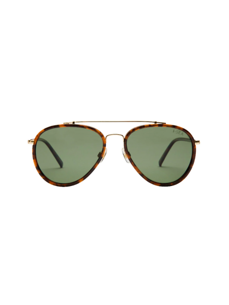 Tatum Sunnies in Tort/Green